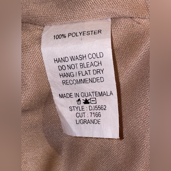 Ces Femme Bari Women Midi Dress Keyhole Front L Boho Hippie Festive Multicolored - Picture 4 of 6